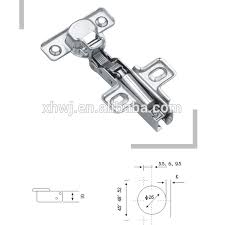 CHARNIERE INVISIBLE A PISTON